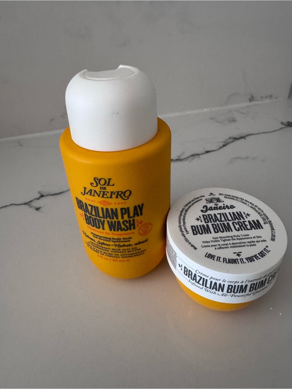Sol de Janeiro Yellow Brazilian Play Body Wash and Bum Bum Cream Duo